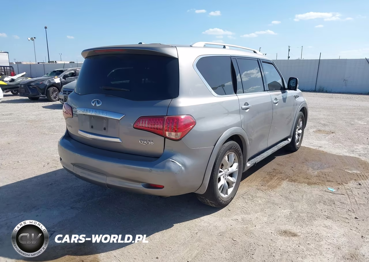 2011 Infiniti Qx56 VIN:JN8AZ2NC6B9301044 - 4