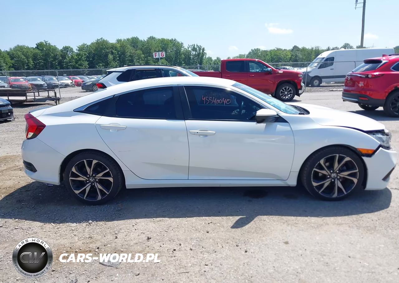2020 Honda Civic Sport VIN:2HGFC2F86LH535216 - 13
