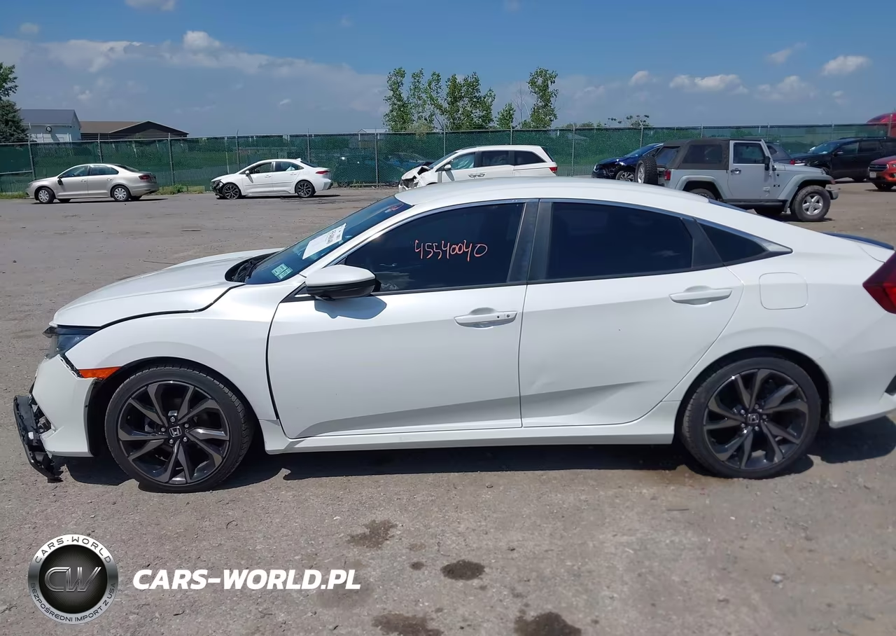 2020 Honda Civic Sport VIN:2HGFC2F86LH535216 - 14