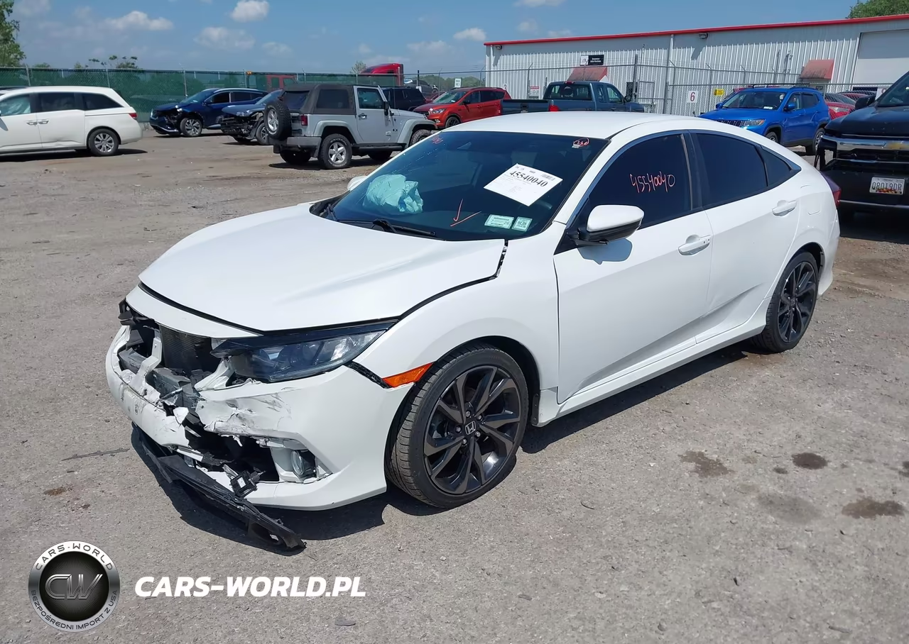 2020 Honda Civic Sport VIN:2HGFC2F86LH535216 - 2