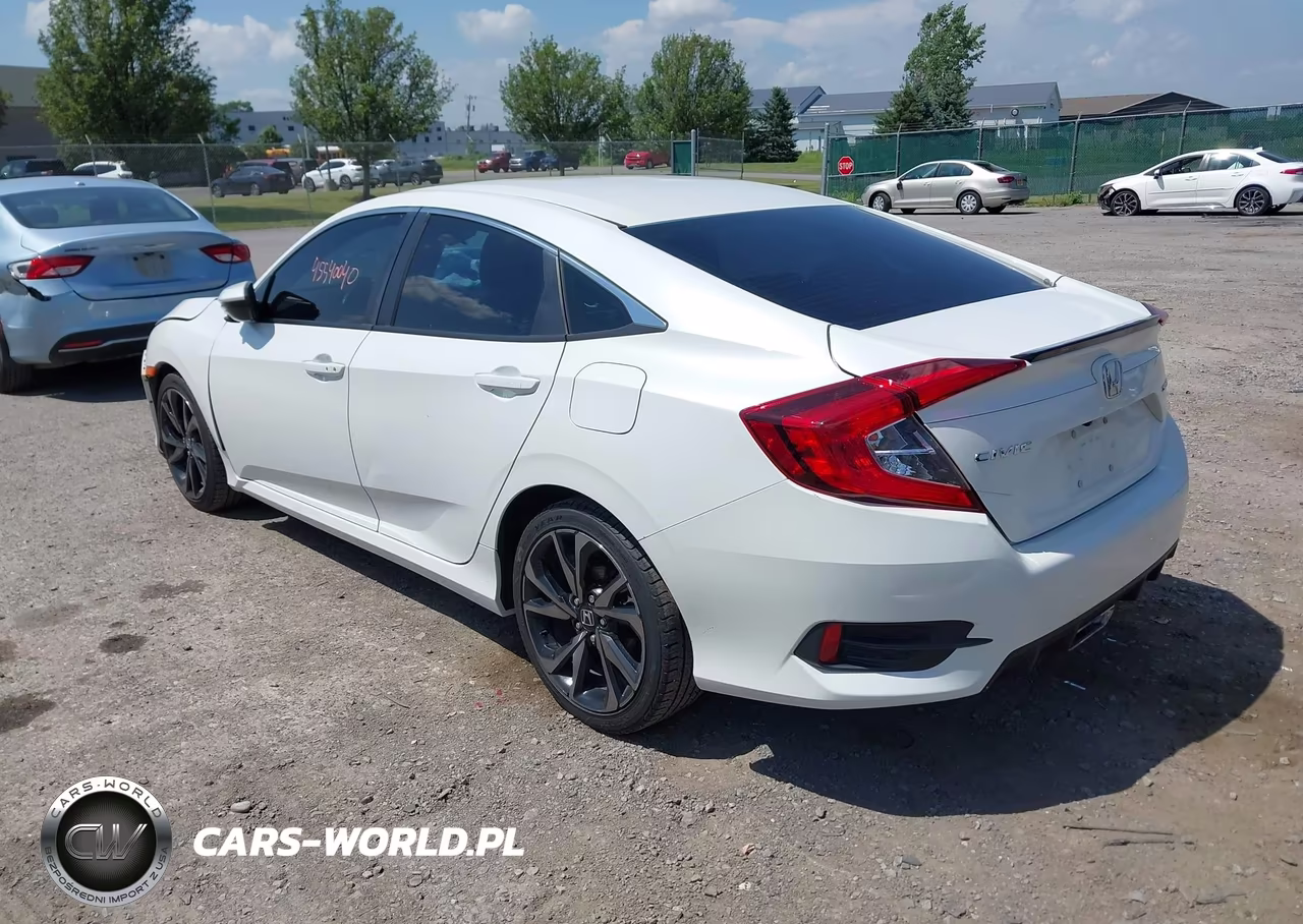 2020 Honda Civic Sport VIN:2HGFC2F86LH535216 - 3