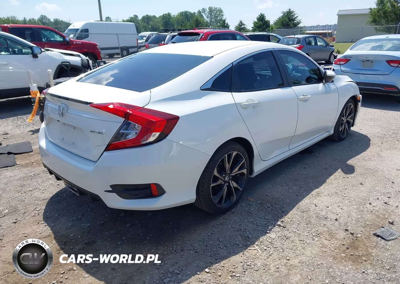 2020 Honda Civic Sport VIN:2HGFC2F86LH535216 - 4