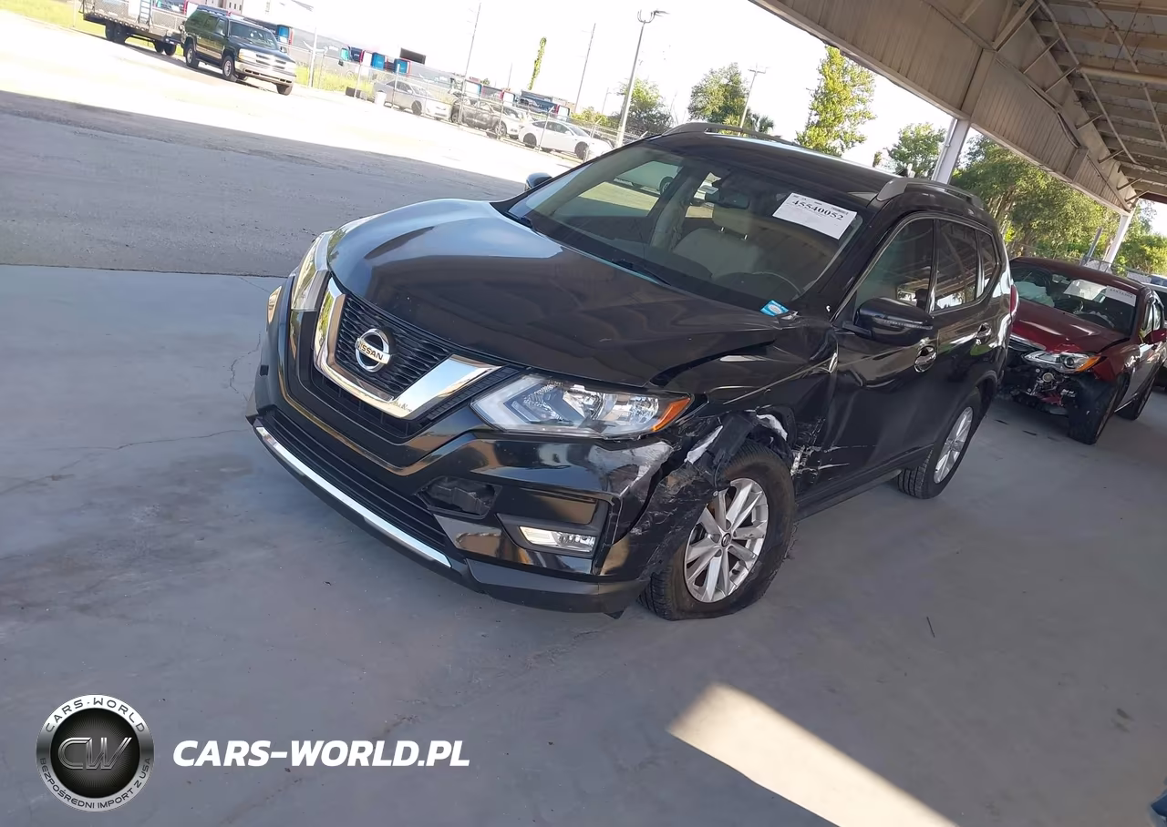 2017 Nissan Rogue Sv VIN:JN8AT2MT5HW145575 - 2