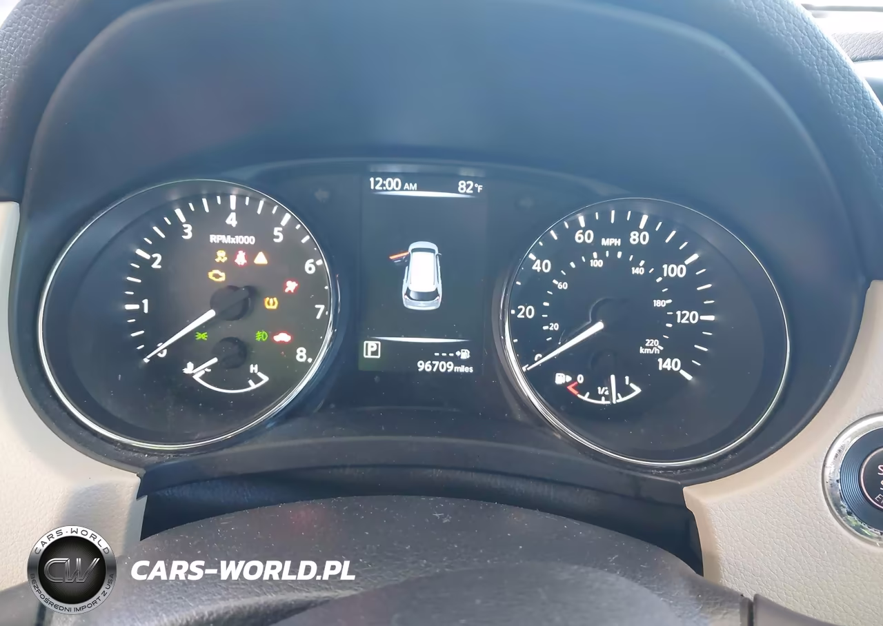 2017 Nissan Rogue Sv VIN:JN8AT2MT5HW145575 - 7