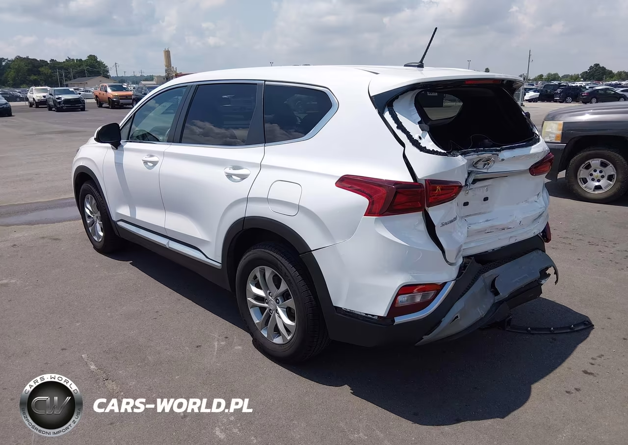 2019 Hyundai Santa Fe Se VIN:5NMS23AD0KH018782 - 3
