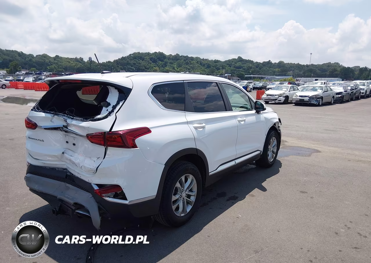 2019 Hyundai Santa Fe Se VIN:5NMS23AD0KH018782 - 4