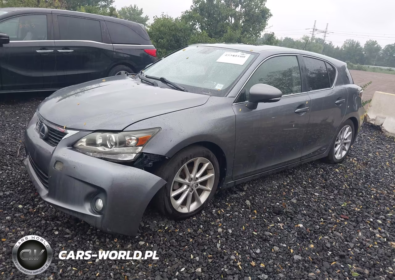 2012 Lexus Ct 200H Premium VIN:JTHKD5BH7C2078232 - 2
