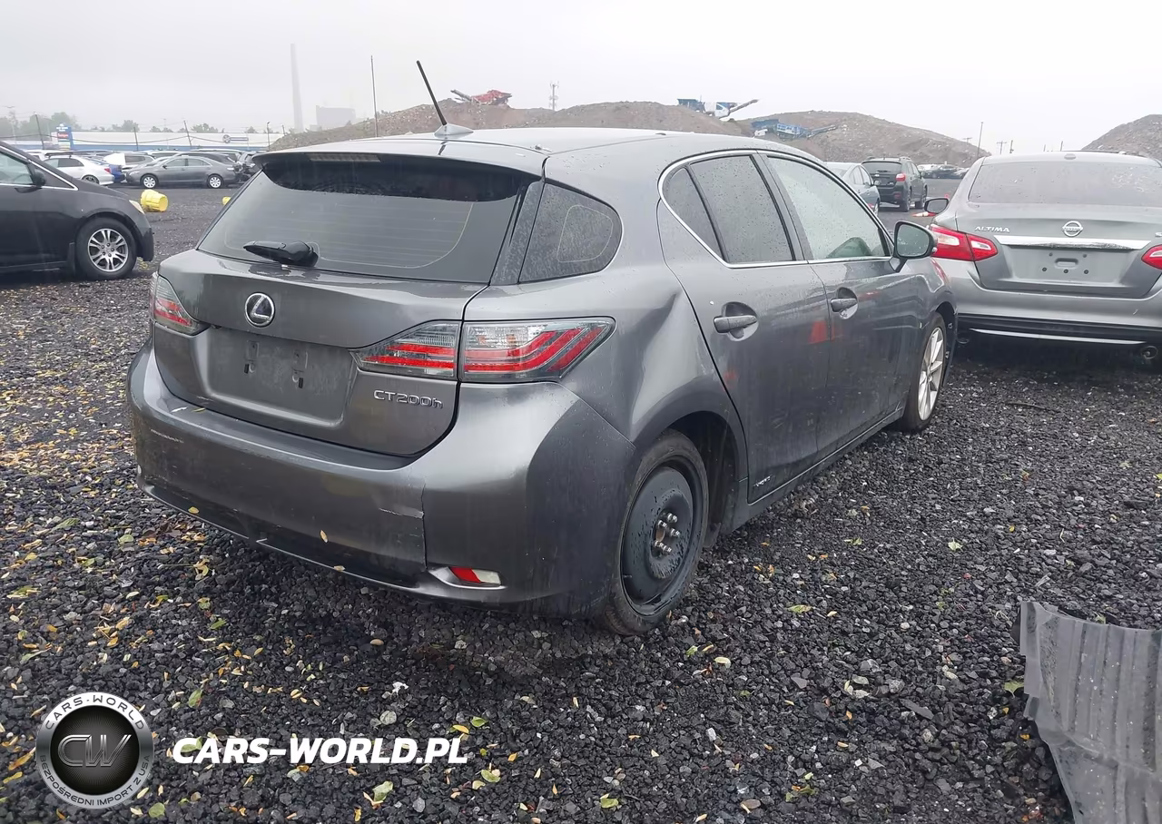 2012 Lexus Ct 200H Premium VIN:JTHKD5BH7C2078232 - 4