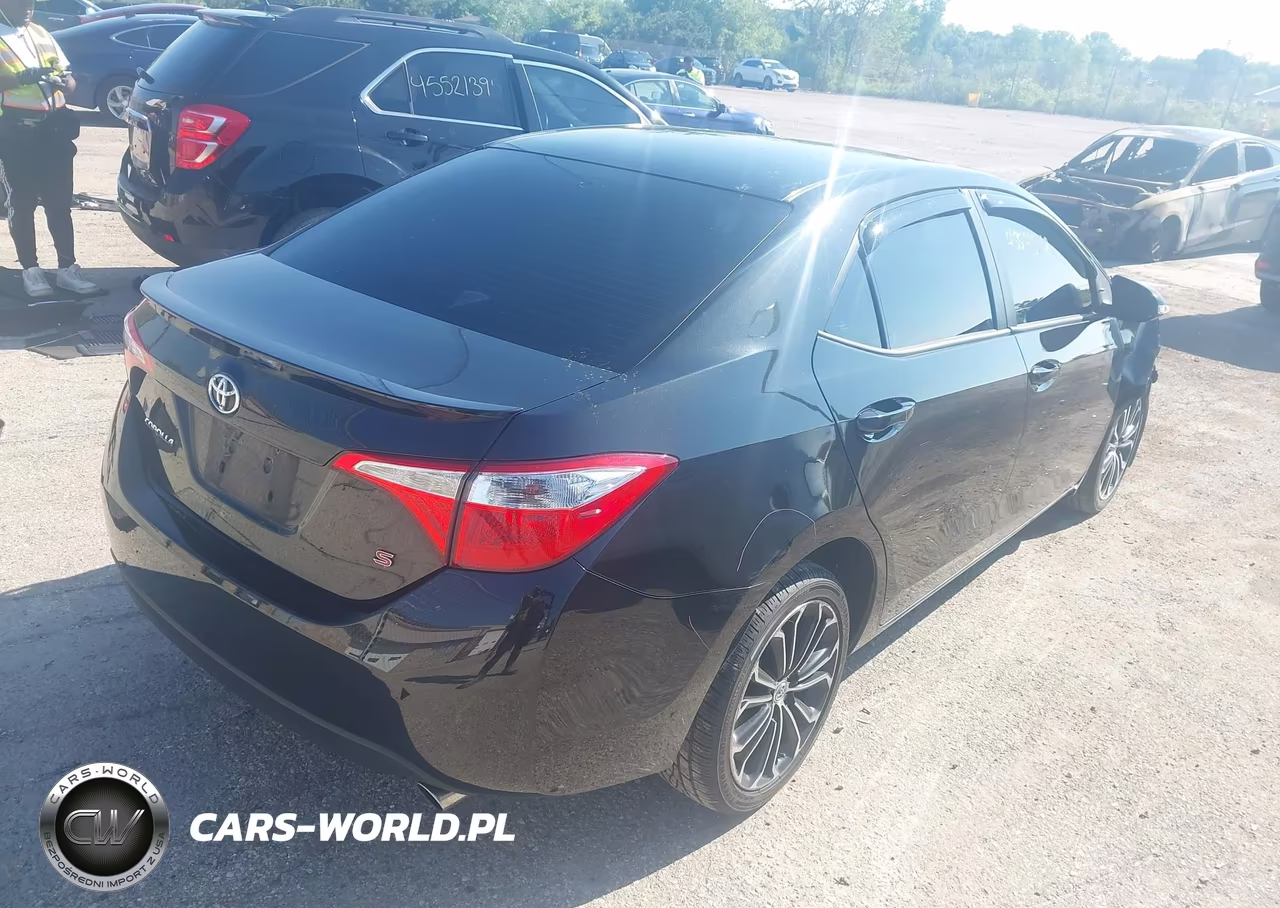 2014 Toyota Corolla S Plus VIN:2T1BURHE7EC215972 - 4