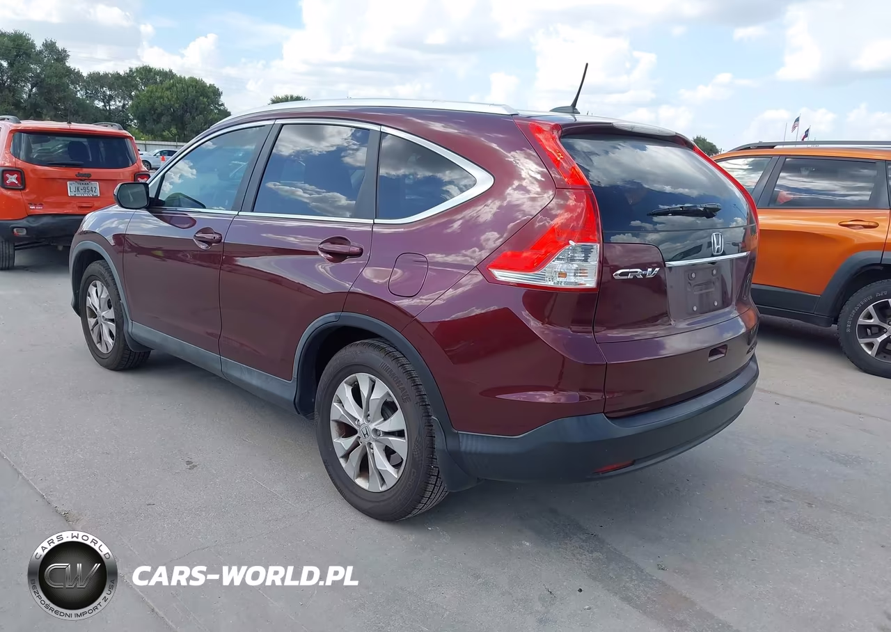 2013 Honda Cr-V Ex-L VIN:5J6RM3H74DL017218 - 3
