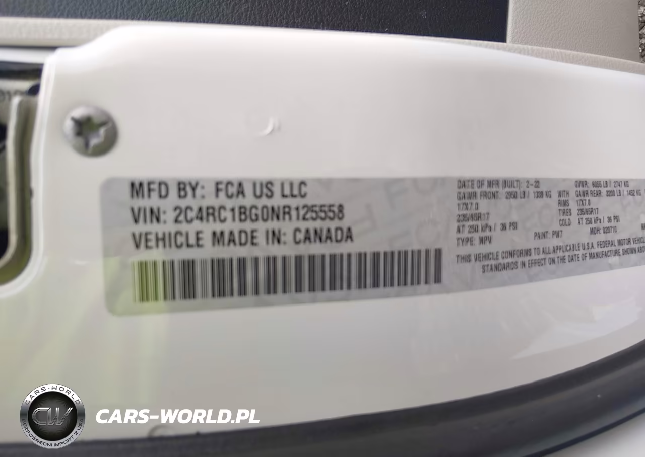 2022 Chrysler Pacifica Touring L VIN:2C4RC1BG0NR125558 - 9