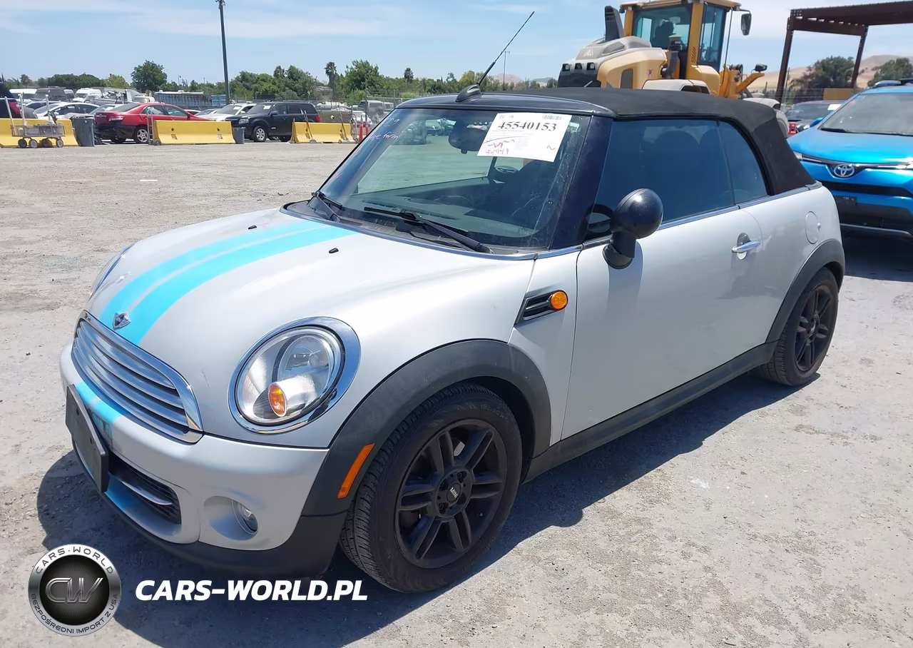 2012 Mini Cooper VIN:WMWZN3C50CT133942 - 2