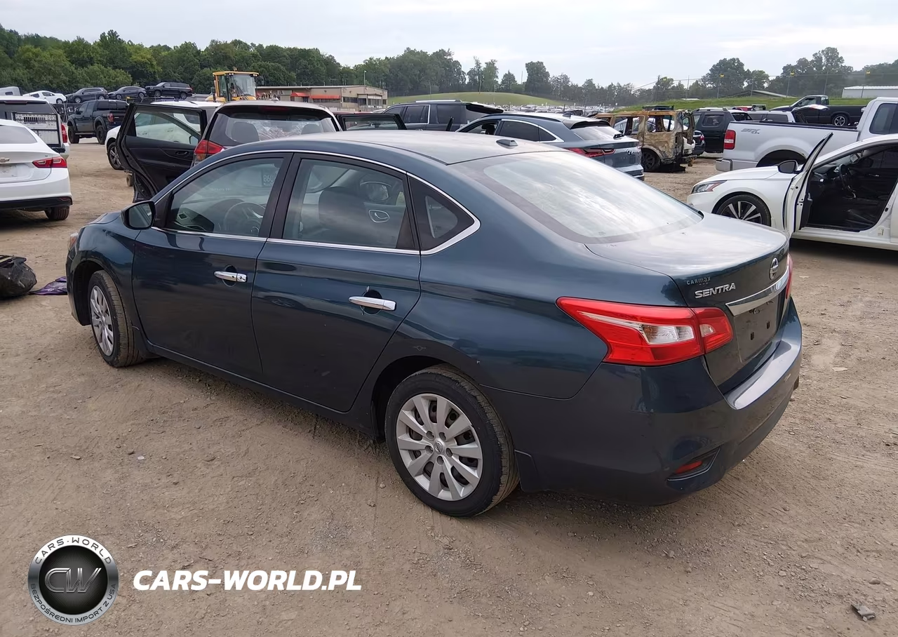 2016 Nissan Sentra Sv VIN:3N1AB7AP4GY235393 - 3