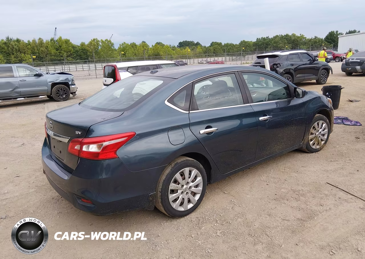 2016 Nissan Sentra Sv VIN:3N1AB7AP4GY235393 - 4