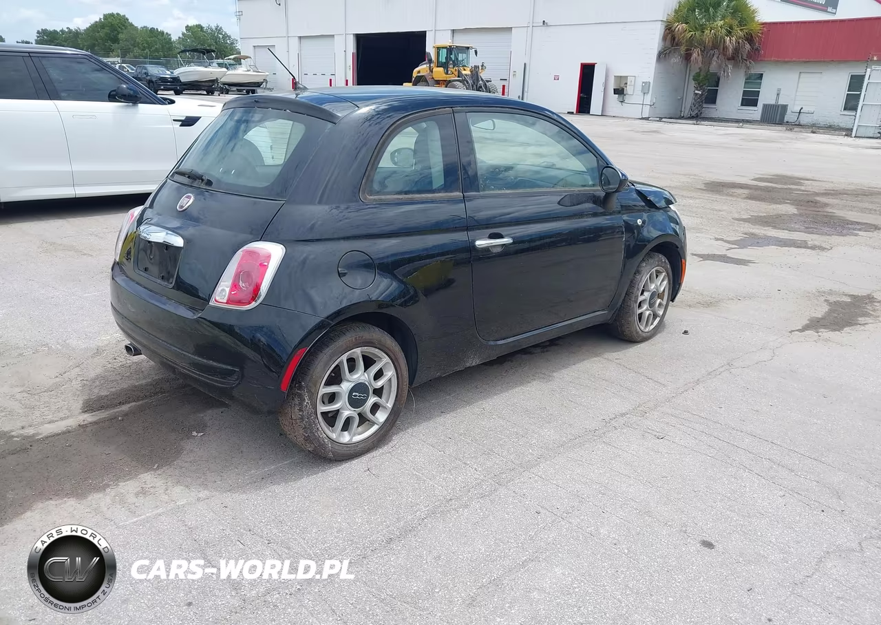 2015 Fiat 500 Pop VIN:3C3CFFAR2FT549873 - 4