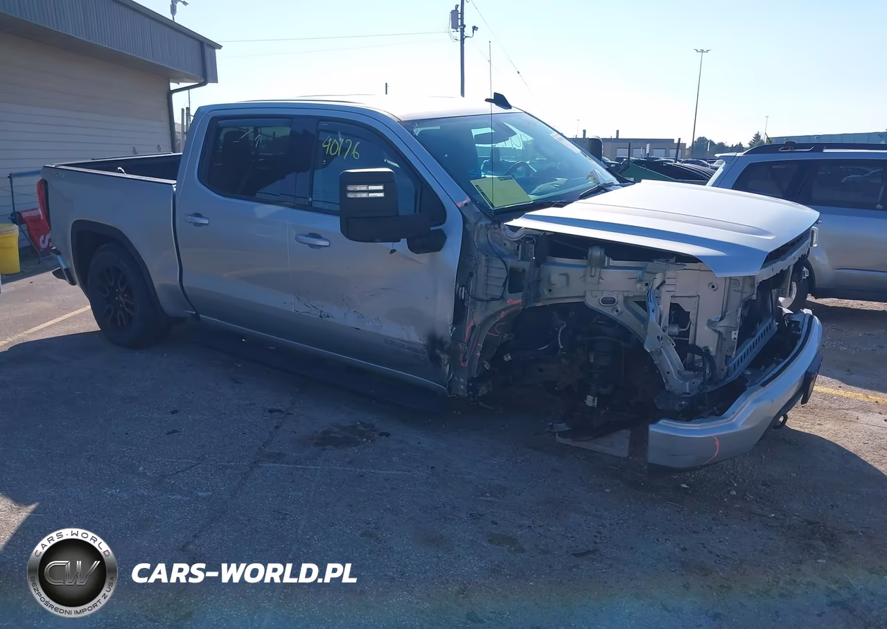 2020 GMC Sierra 1500 4Wd Short Box Elevation