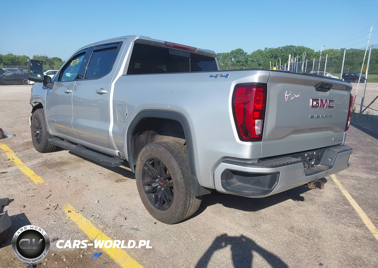 2020 GMC Sierra 1500 4Wd Short Box Elevation VIN:3GTU9CED5LG146964 - 3
