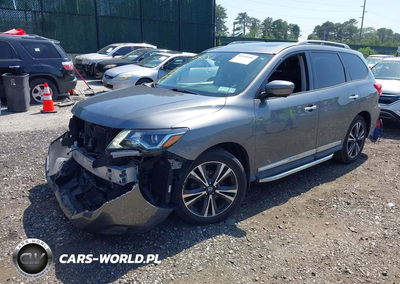 2019 Nissan Pathfinder Platinum VIN:5N1DR2MM4KC631637 - 2