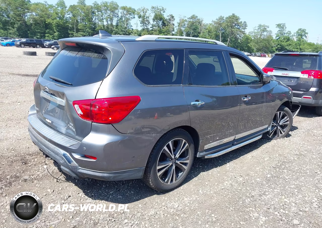 2019 Nissan Pathfinder Platinum VIN:5N1DR2MM4KC631637 - 4