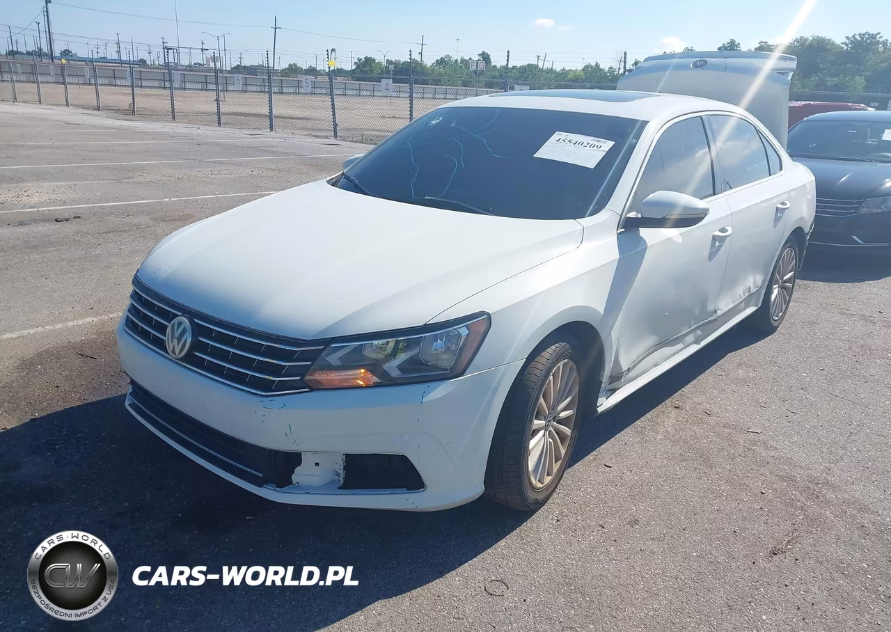 2017 Volkswagen Passat 1.8T Se VIN:1VWBT7A35HC023640 - 2