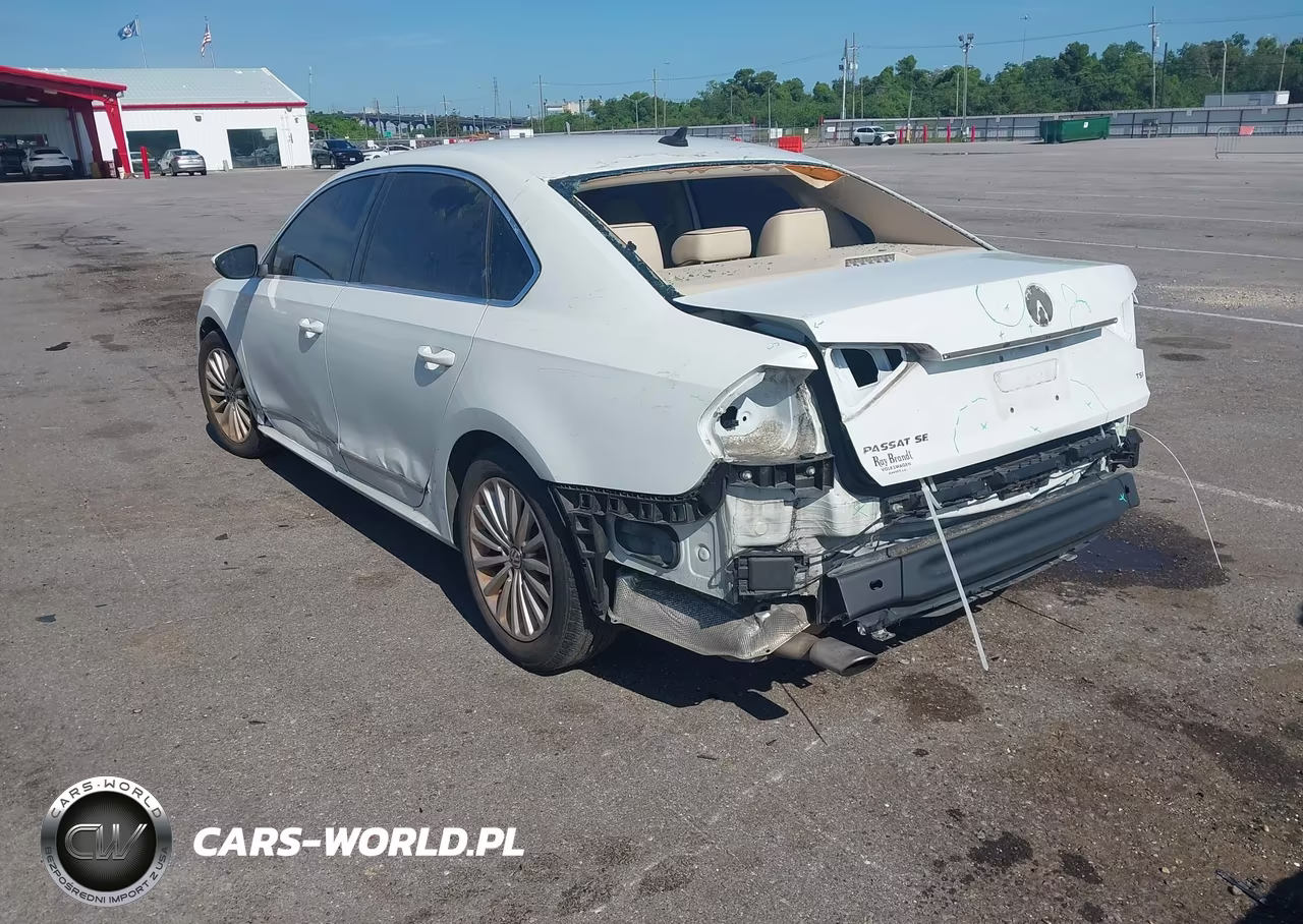 2017 Volkswagen Passat 1.8T Se VIN:1VWBT7A35HC023640 - 3