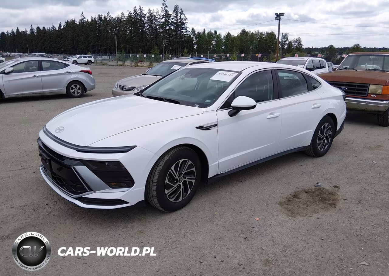 2026 Hyundai Sonata Hybrid Blue VIN:KMHL24JJ1TA163577 - 2