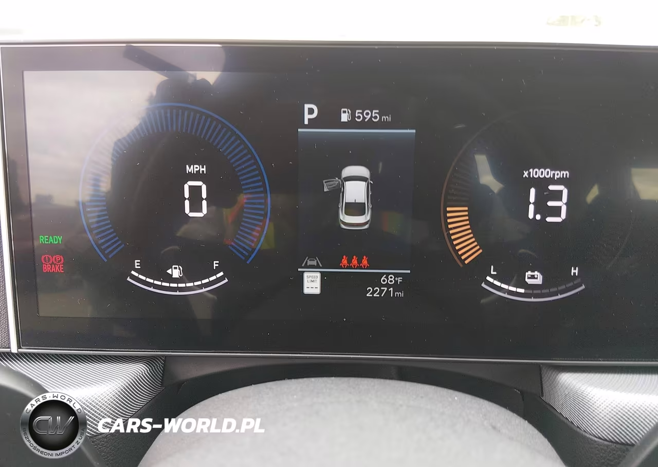 2026 Hyundai Sonata Hybrid Blue VIN:KMHL24JJ1TA163577 - 7