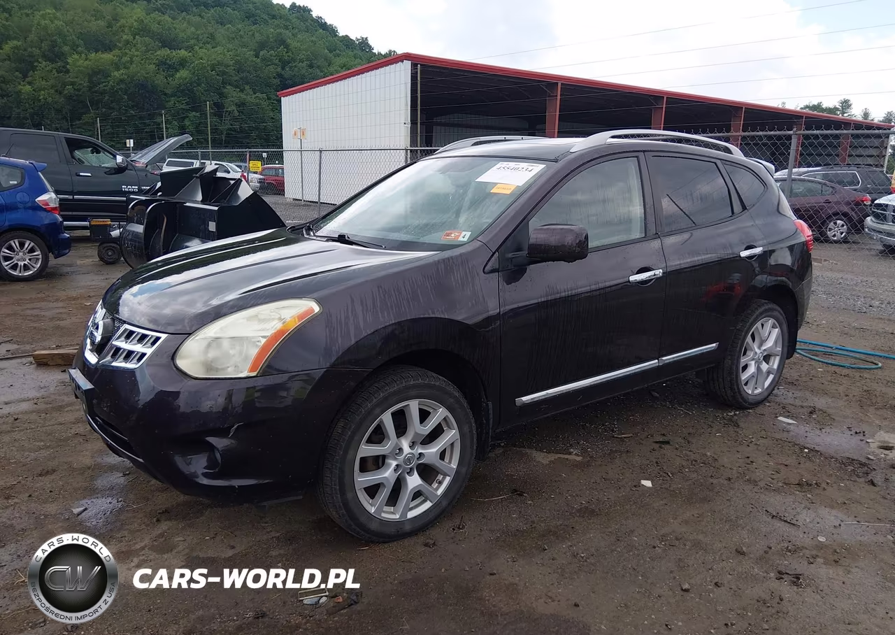 2012 Nissan Rogue Sv W-Sl Pkg VIN:JN8AS5MV0CW391027 - 2