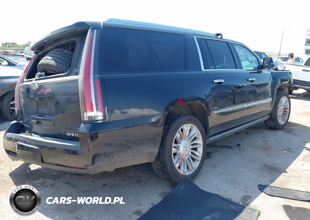 2017 Cadillac Escalade Esv Platinum VIN:1GYS3KKJ9HR326978 - 4