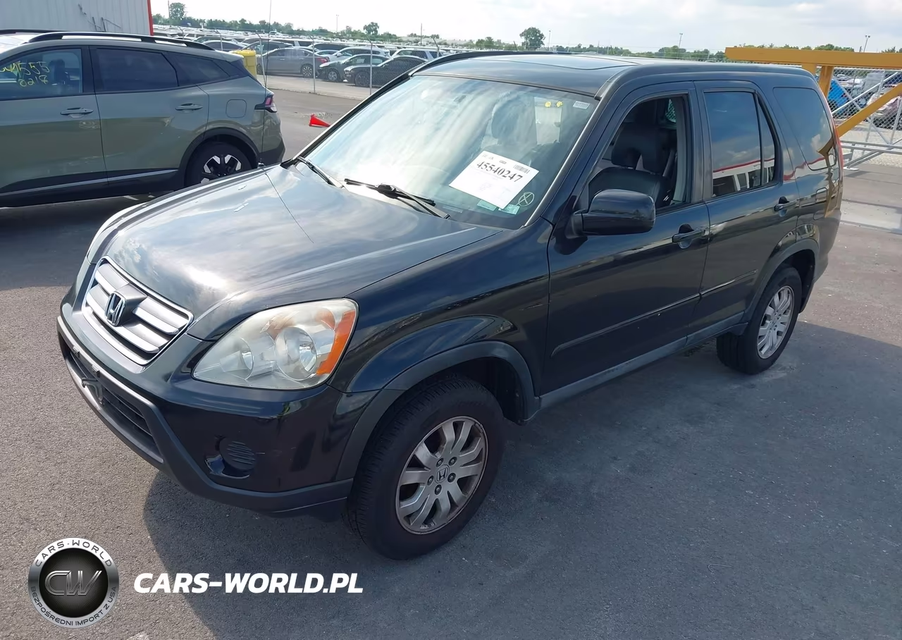 2006 Honda Cr-V Se VIN:SHSRD78966U433431 - 2