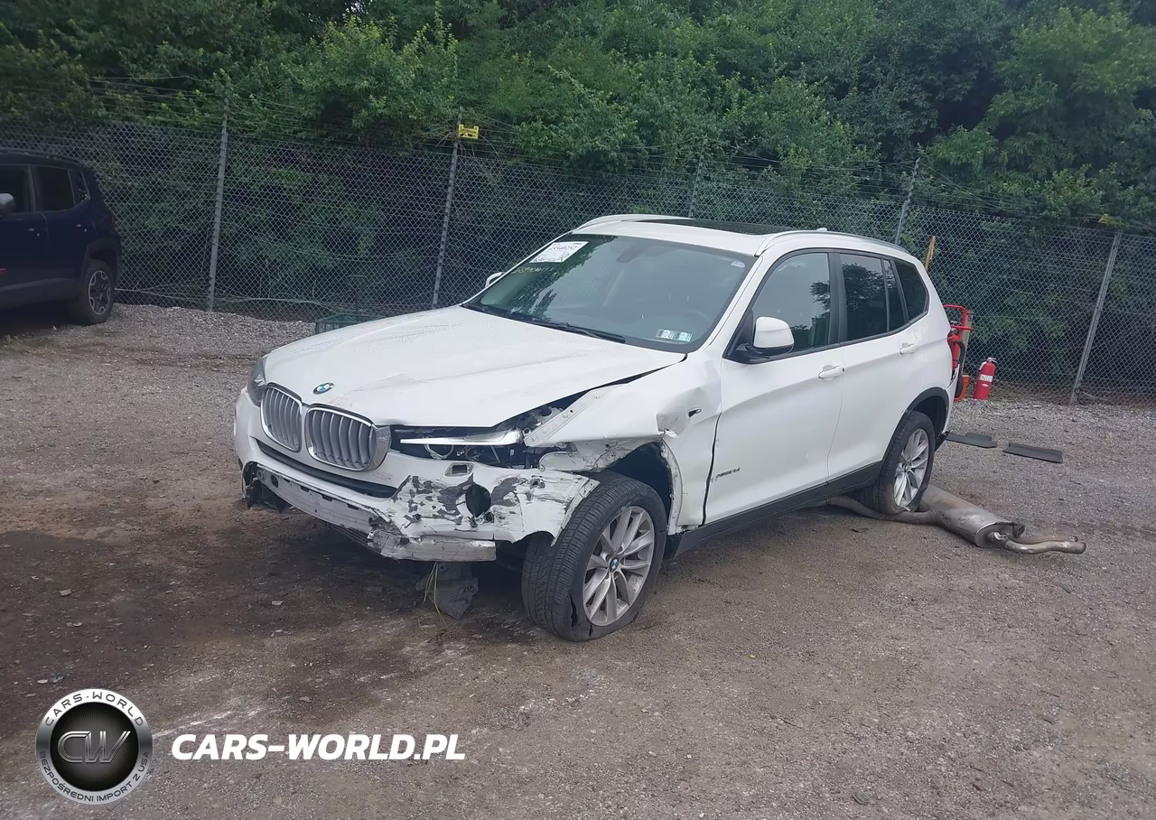 2017 BMW X3 xDrive28I VIN:5UXWX9C31H0W69310 - 2