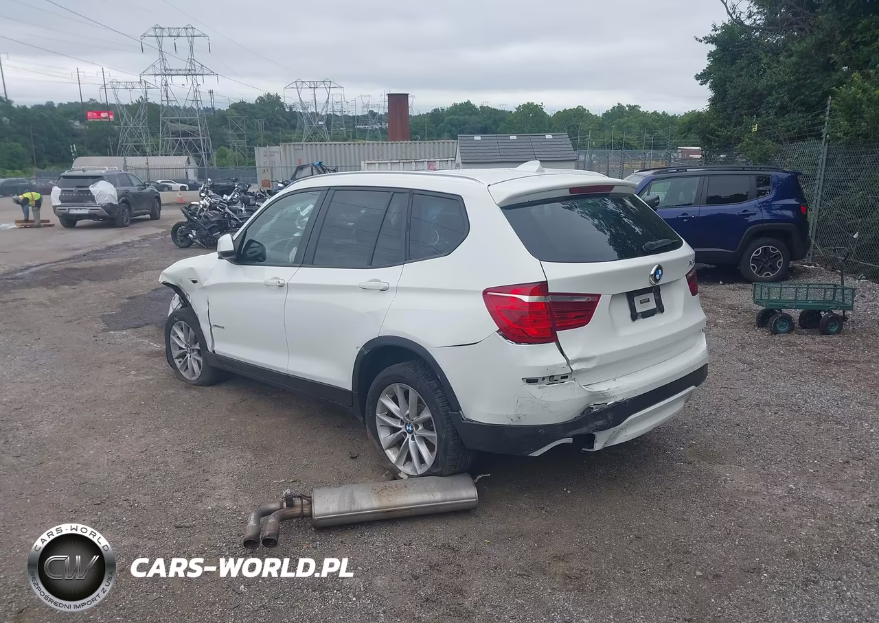 2017 BMW X3 xDrive28I VIN:5UXWX9C31H0W69310 - 3