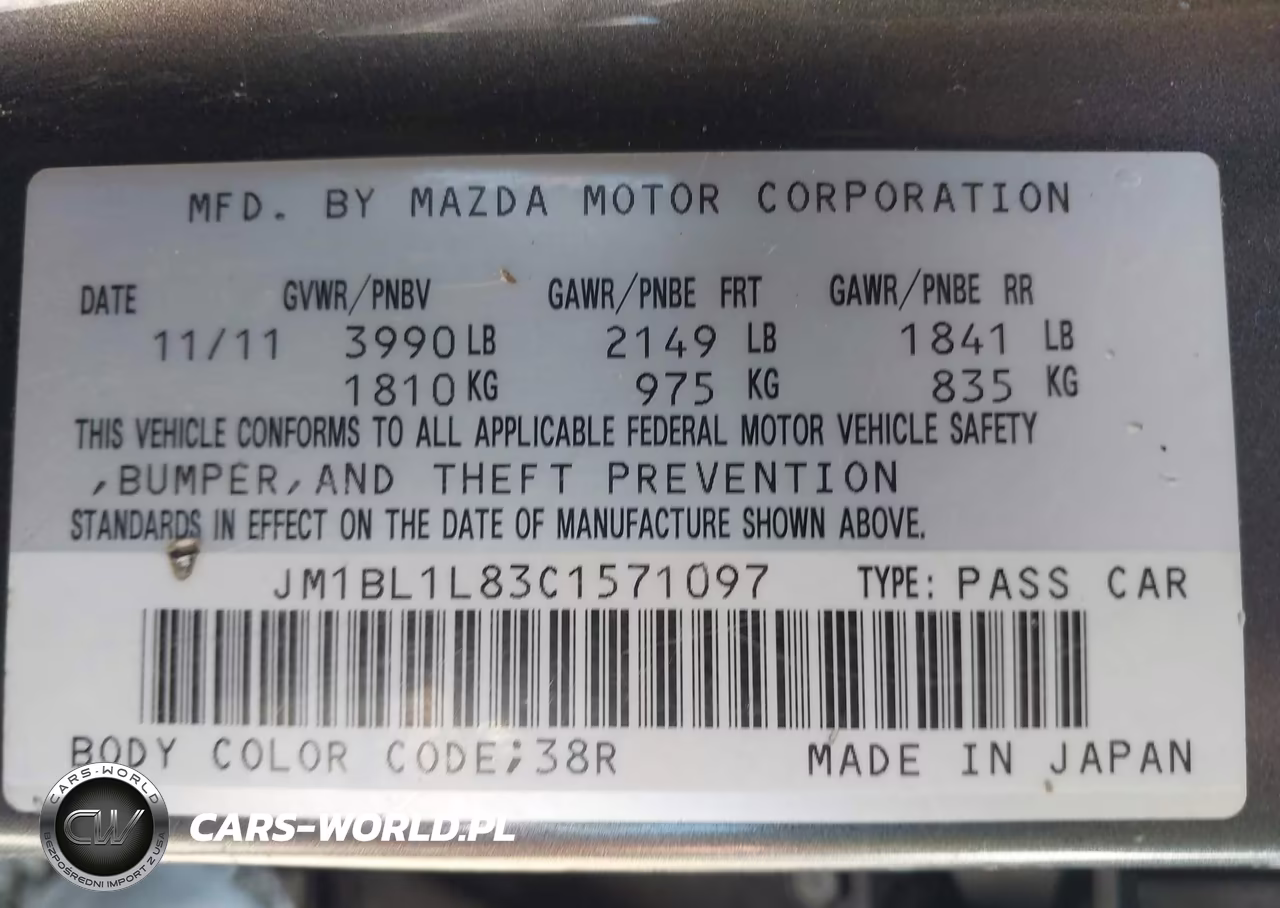 2012 Mazda Mazda3 I Touring VIN:JM1BL1L83C1571097 - 9