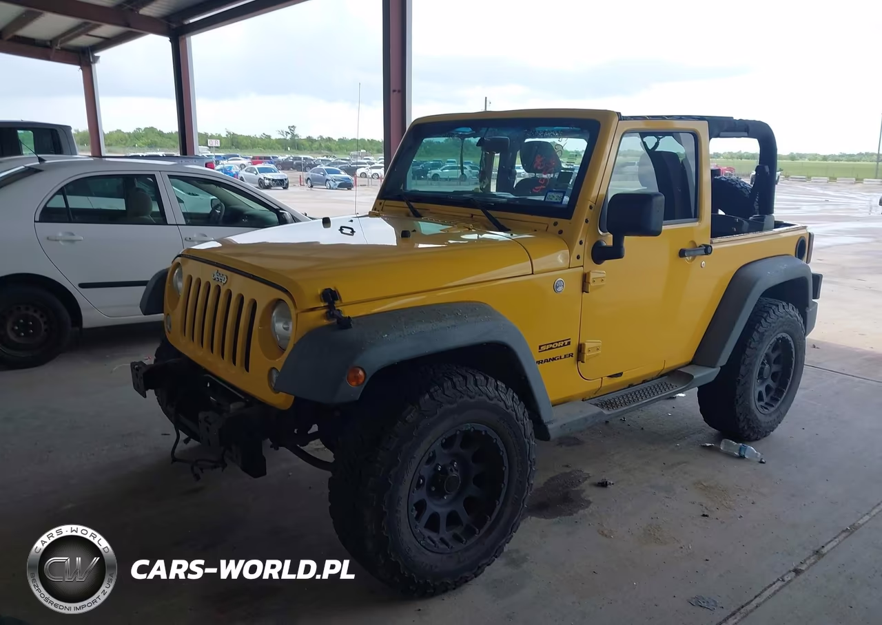 2015 Jeep Wrangler Sport VIN:1C4AJWAG2FL611607 - 2