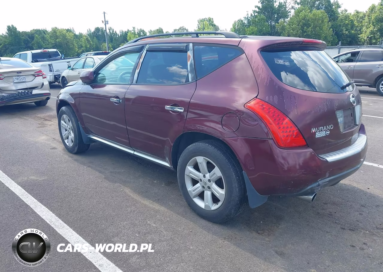 2007 Nissan Murano Sl VIN:JN8AZ08T67W507618 - 3