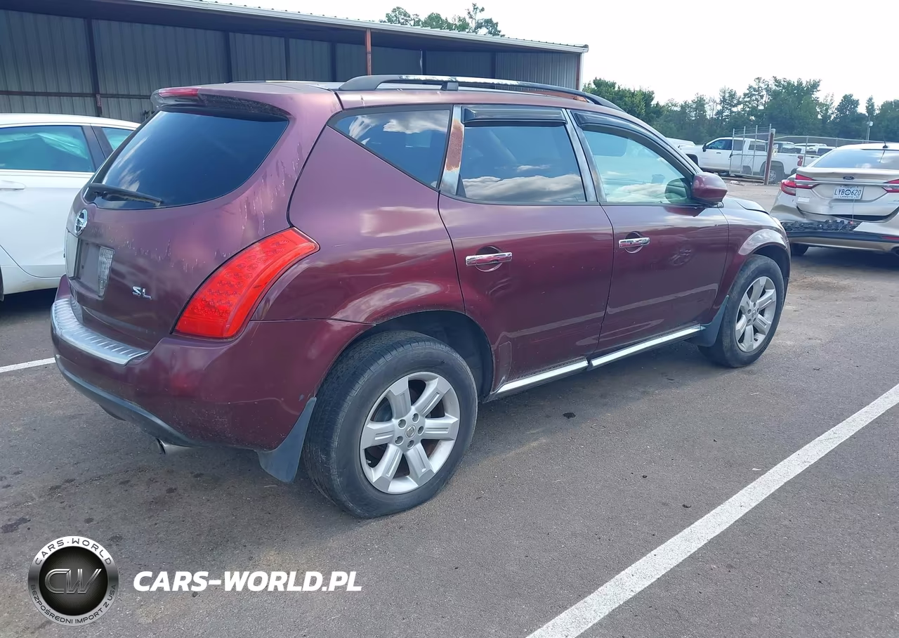 2007 Nissan Murano Sl VIN:JN8AZ08T67W507618 - 4