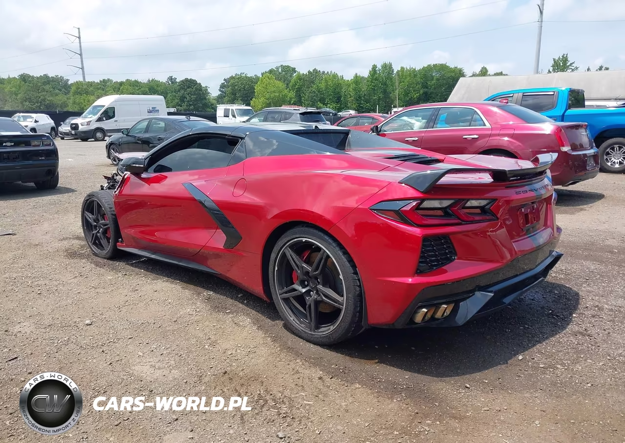 2022 Chevrolet Corvette Stingray Rwd 3Lt VIN:1G1YC3D40N5119565 - 3