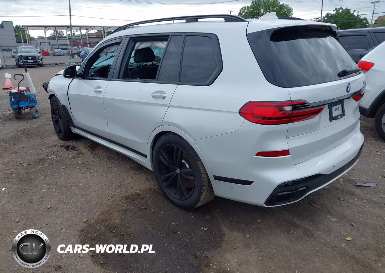 2022 BMW X7 M50I VIN:5UXCX6C09N9J22185 - 3