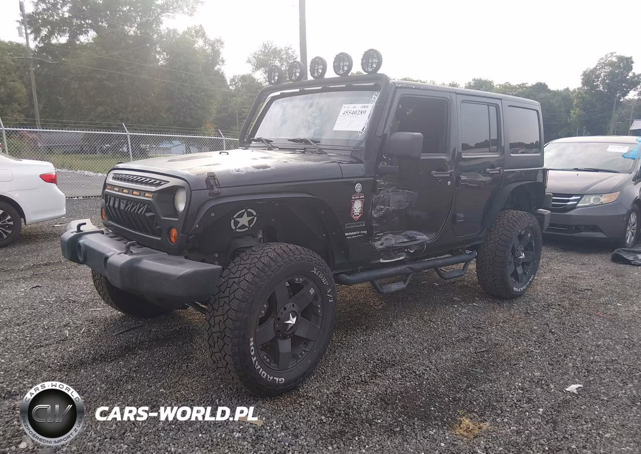 2011 Jeep Wrangler Unlimited Sport VIN:1J4HA3H1XBL610322 - 2
