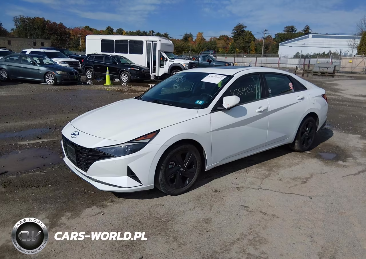 2021 Hyundai Elantra Sel VIN:5NPLS4AG6MH039839 - 2