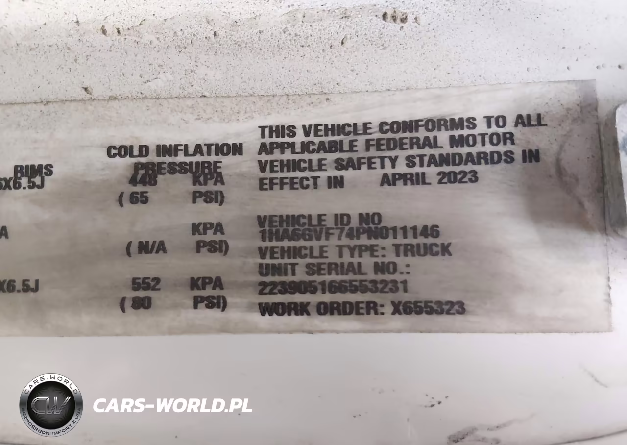 2023 Chevrolet Express Cutaway 4500 Van VIN:1HA6GVF74PN011146 - 8