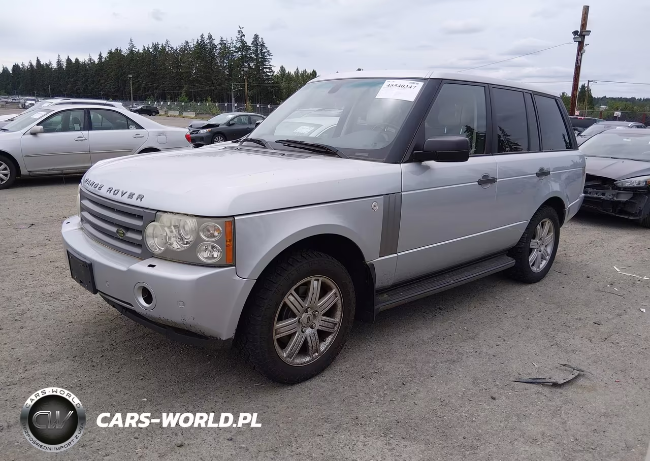 2008 Land Rover Range Rover Hse VIN:SALME15498A267186 - 2