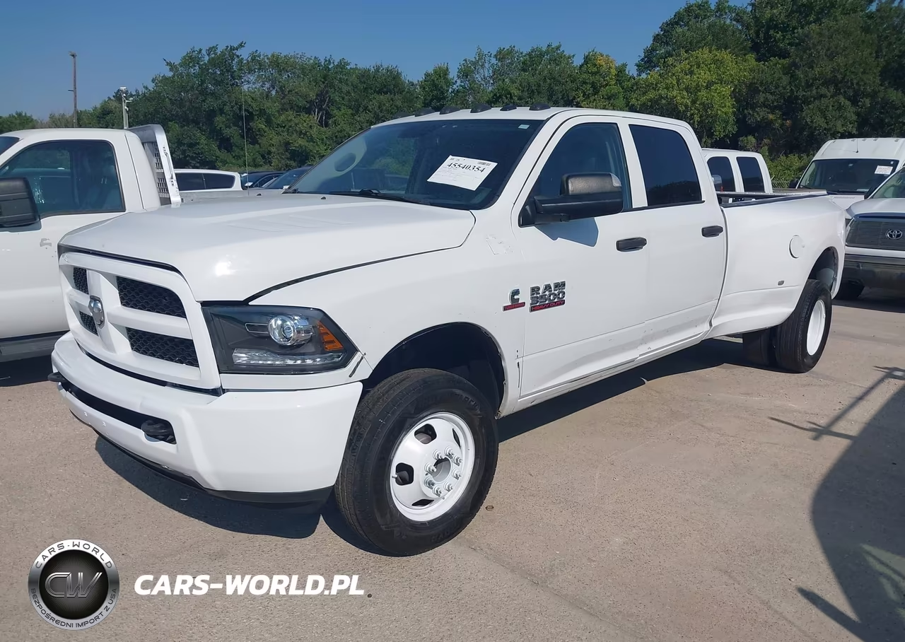 2017 Ram 3500 Tradesman 4X4 8' Box VIN:3C63RRGL9HG677649 - 2