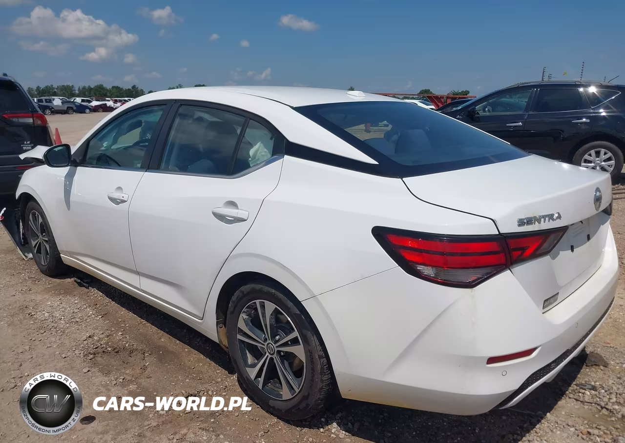 2021 Nissan Sentra Sv Xtronic Cvt VIN:3N1AB8CV5MY252412 - 3