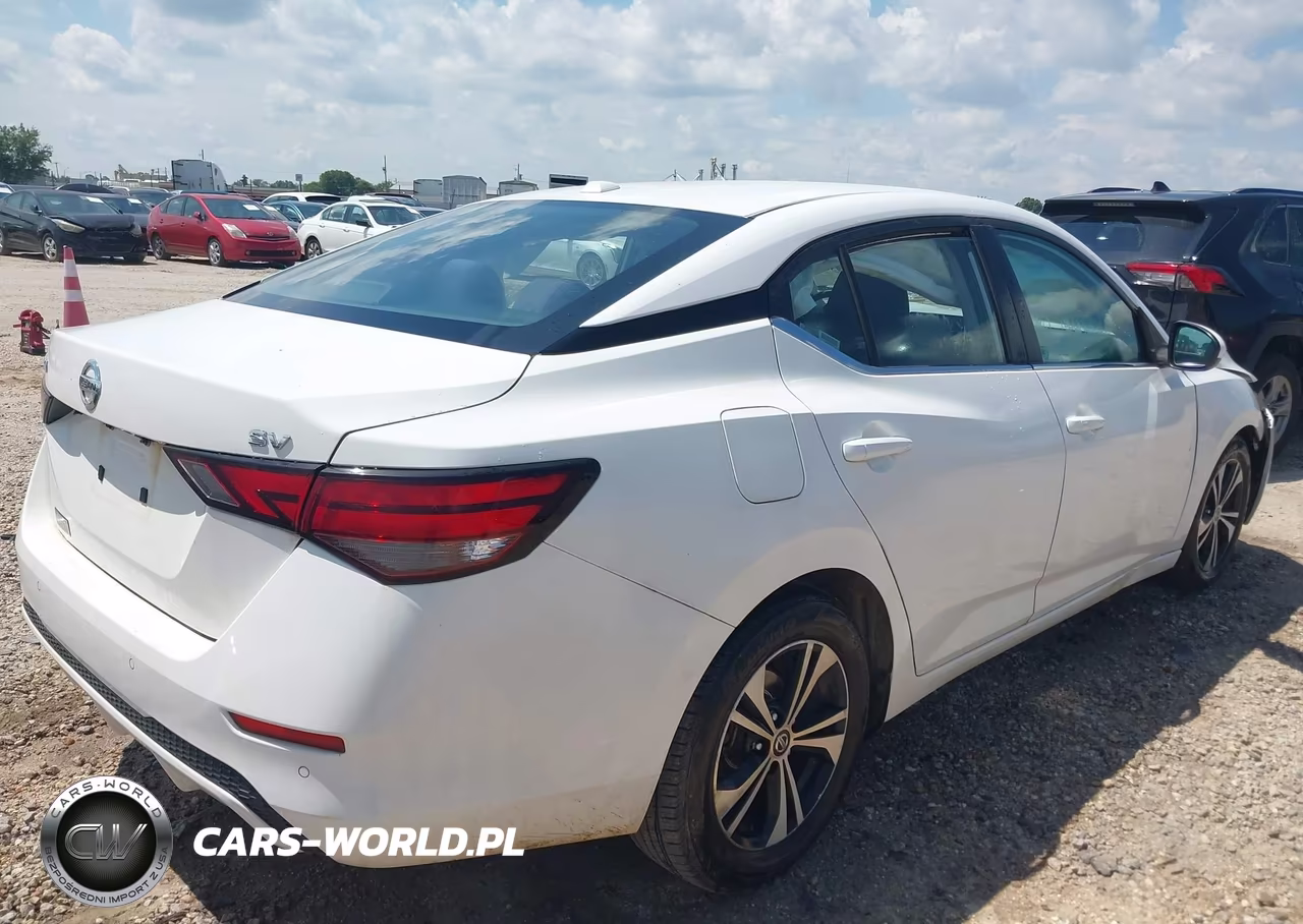 2021 Nissan Sentra Sv Xtronic Cvt VIN:3N1AB8CV5MY252412 - 4