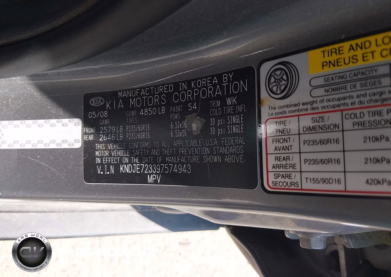 2009 Kia Sportage Ex V6 VIN:KNDJE723397574943 - 9