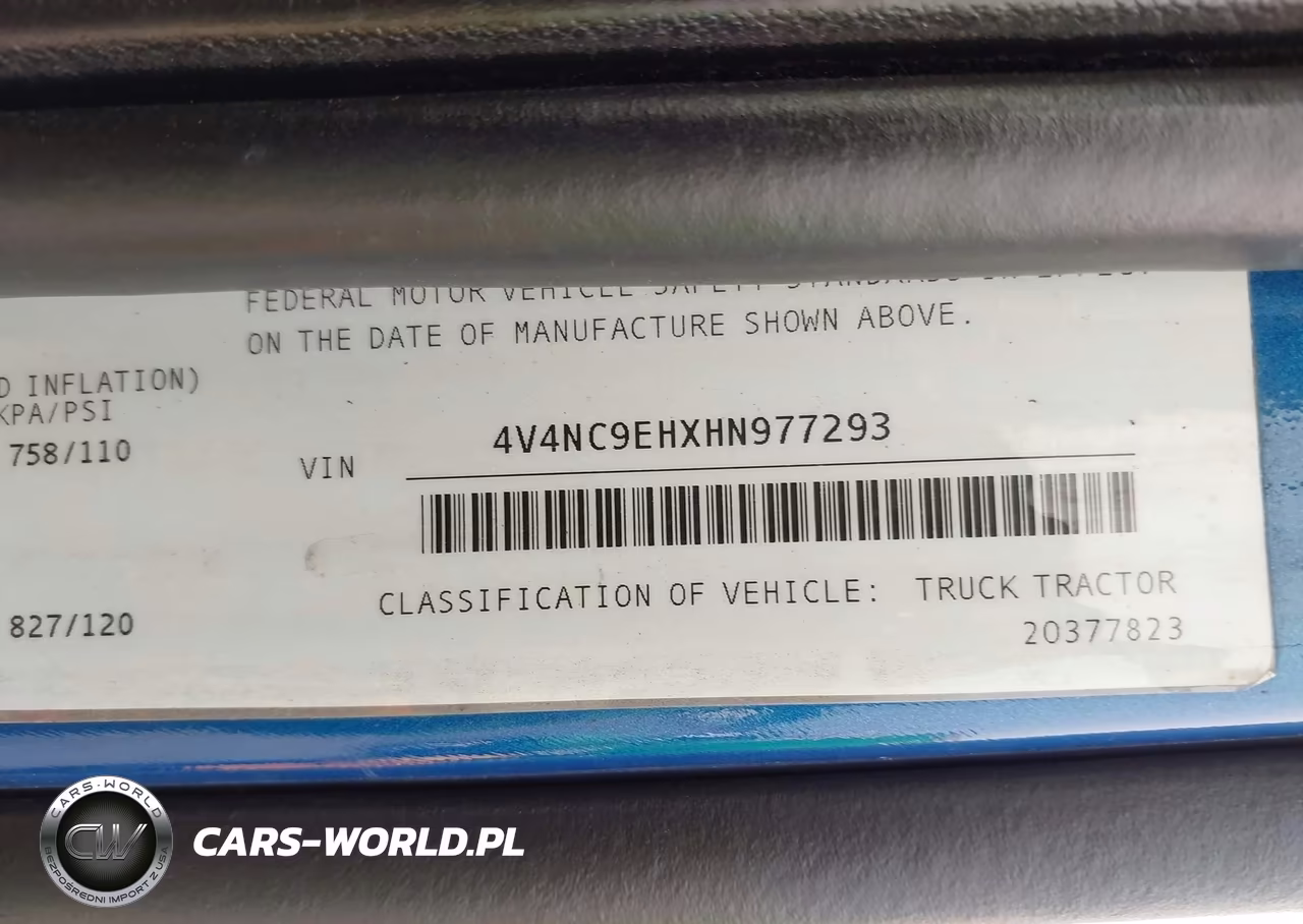 2017 Volvo Vnl VIN:4V4NC9EHXHN977293 - 8