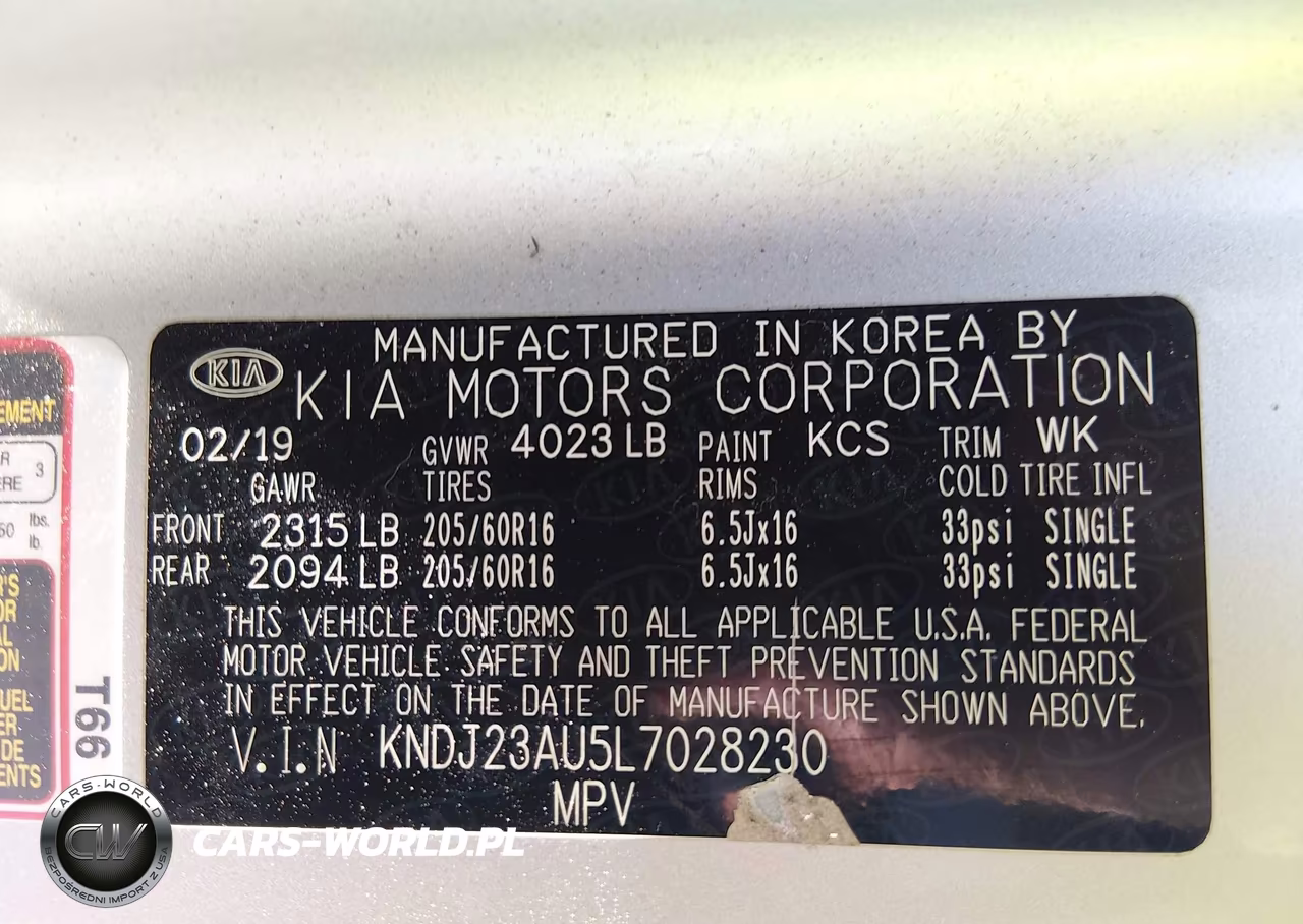 2020 Kia Soul S VIN:KNDJ23AU5L7028230 - 9