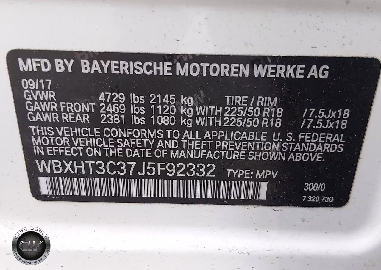 2018 BMW X1 xDrive28I VIN:WBXHT3C37J5F92332 - 9