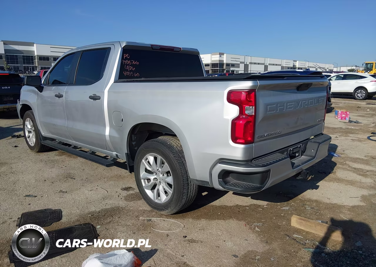 2021 Chevrolet Silverado 1500 2Wd Short Bed Custom VIN:3GCPWBEKXMG408560 - 3